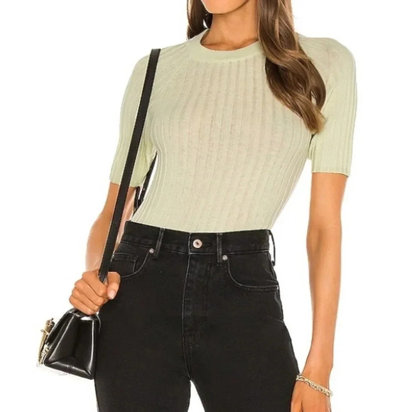 Free People Friday Morning Swit Tee in Sugared Mint - Picture 2 of 9